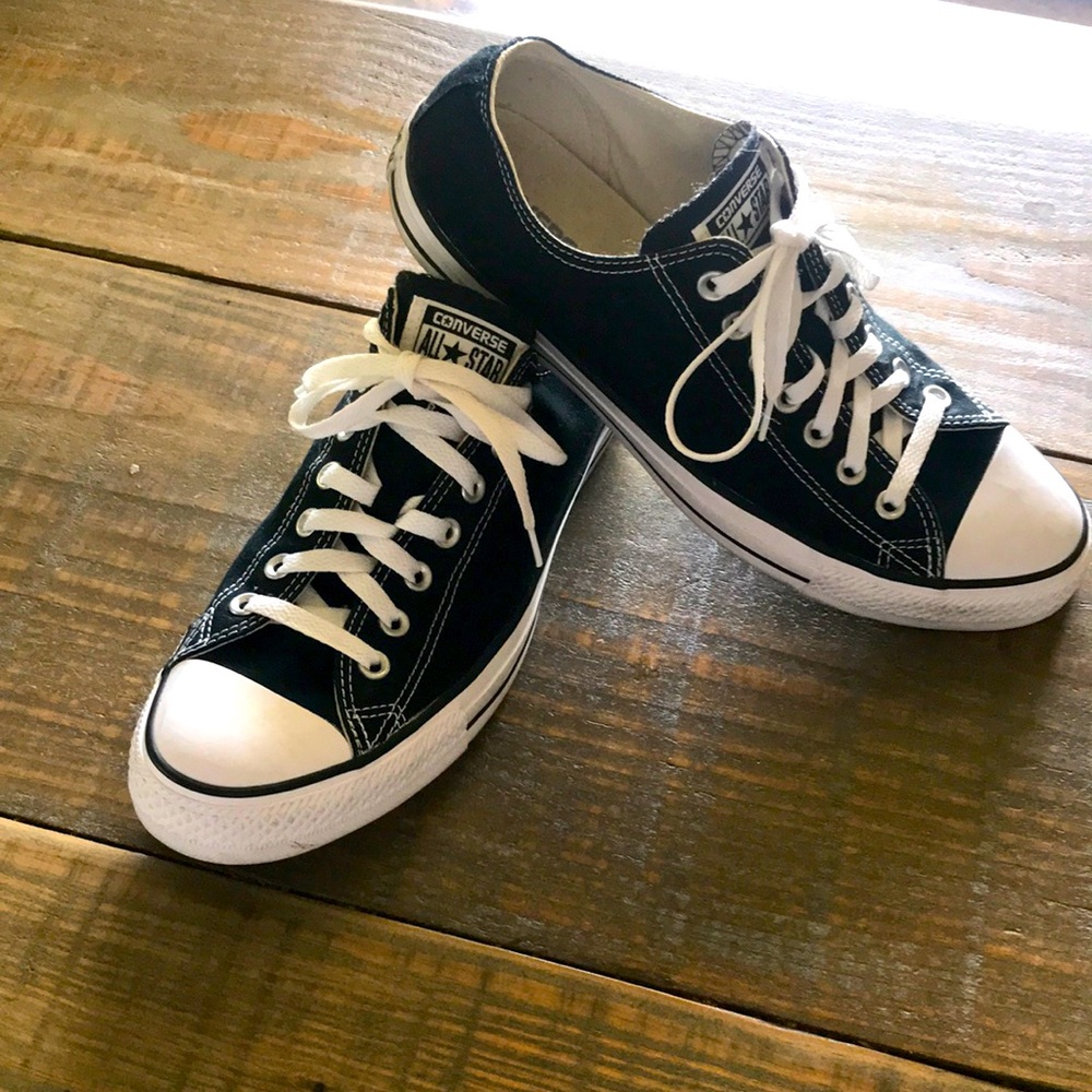 COPY - Converse Chuck Taylor All Stars X9166 Black White Low Sneakers - Size 12…